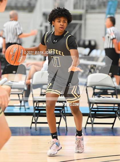 Thumbnail 2 in Estrella Foothills vs. Casteel - Section 7 Basketball Tournament photogallery.