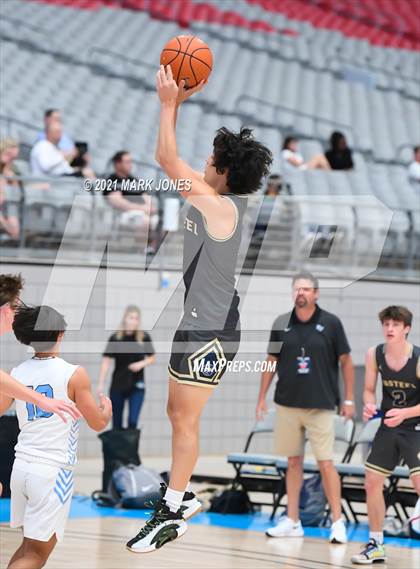 Thumbnail 1 in Estrella Foothills vs. Casteel - Section 7 Basketball Tournament photogallery.