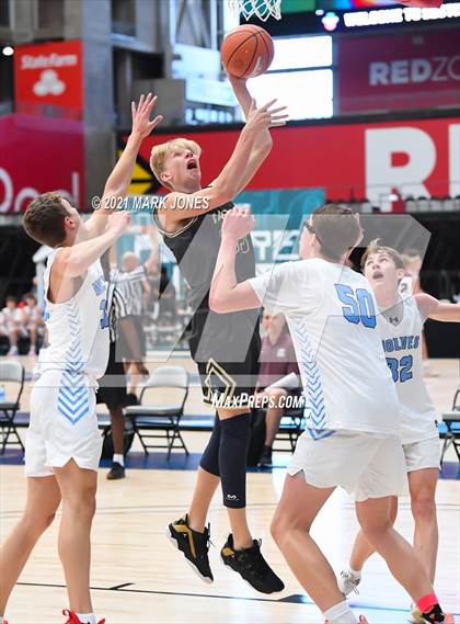 Thumbnail 2 in Estrella Foothills vs. Casteel - Section 7 Basketball Tournament photogallery.