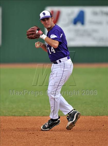 Thumbnail 1 in Denton vs Trinity Christian (Carrollton Diamond Classic) photogallery.