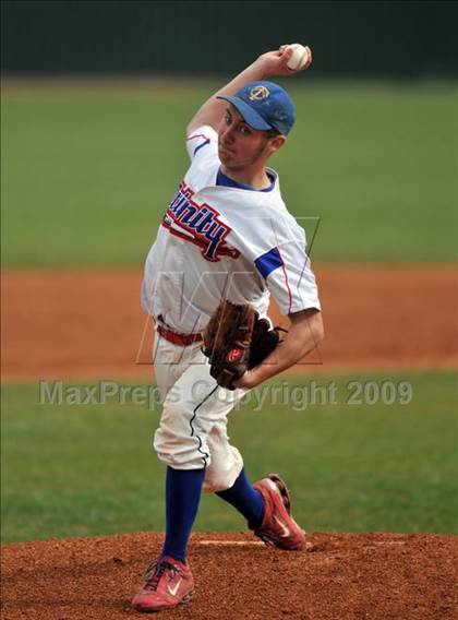 Thumbnail 2 in Denton vs Trinity Christian (Carrollton Diamond Classic) photogallery.