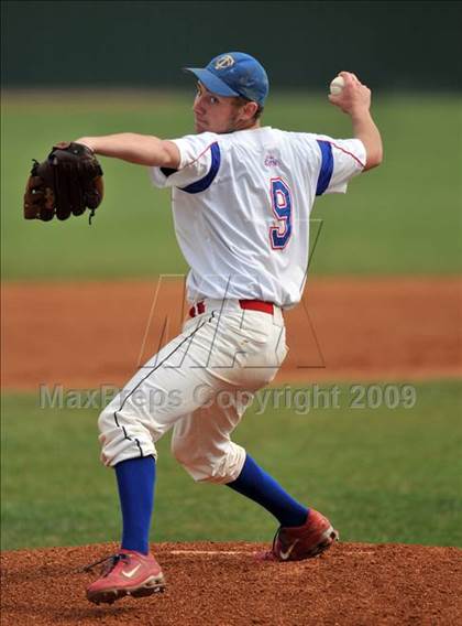 Thumbnail 1 in Denton vs Trinity Christian (Carrollton Diamond Classic) photogallery.