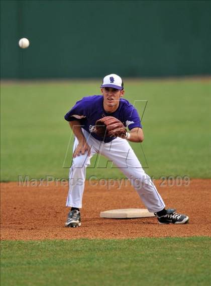 Thumbnail 1 in Denton vs Trinity Christian (Carrollton Diamond Classic) photogallery.