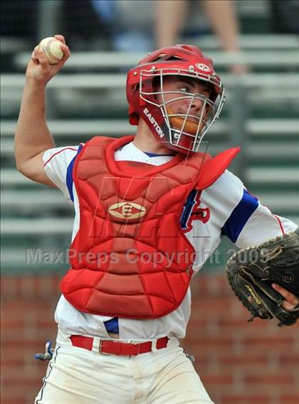 Thumbnail 2 in Denton vs Trinity Christian (Carrollton Diamond Classic) photogallery.