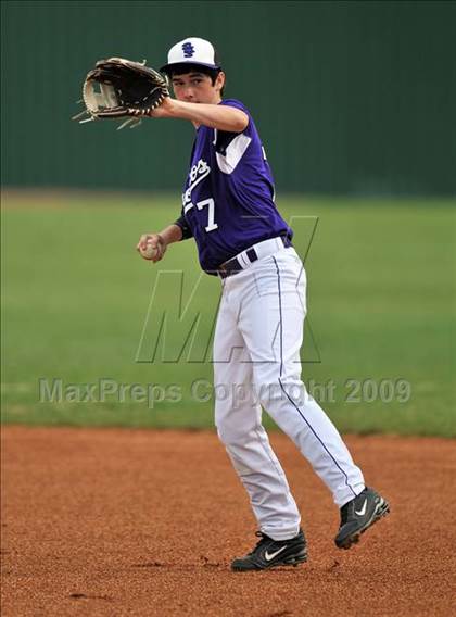 Thumbnail 1 in Denton vs Trinity Christian (Carrollton Diamond Classic) photogallery.