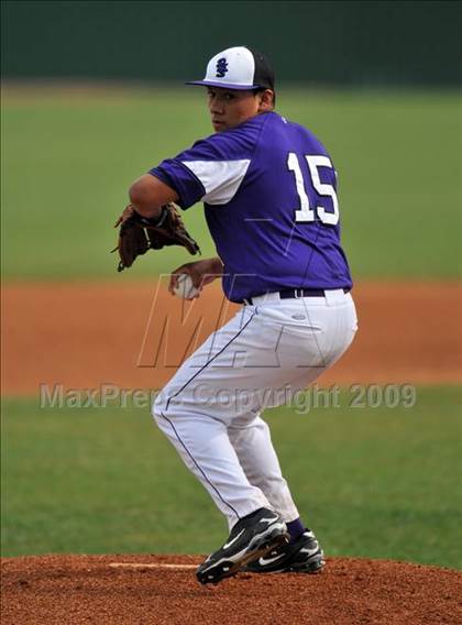 Thumbnail 3 in Denton vs Trinity Christian (Carrollton Diamond Classic) photogallery.