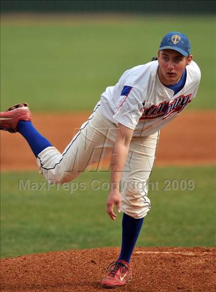 Thumbnail 2 in Denton vs Trinity Christian (Carrollton Diamond Classic) photogallery.