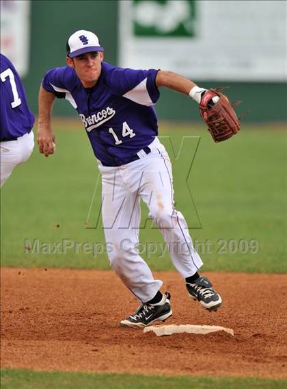 Thumbnail 2 in Denton vs Trinity Christian (Carrollton Diamond Classic) photogallery.