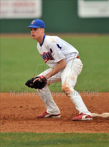 Thumbnail 1 in Denton vs Trinity Christian (Carrollton Diamond Classic) photogallery.