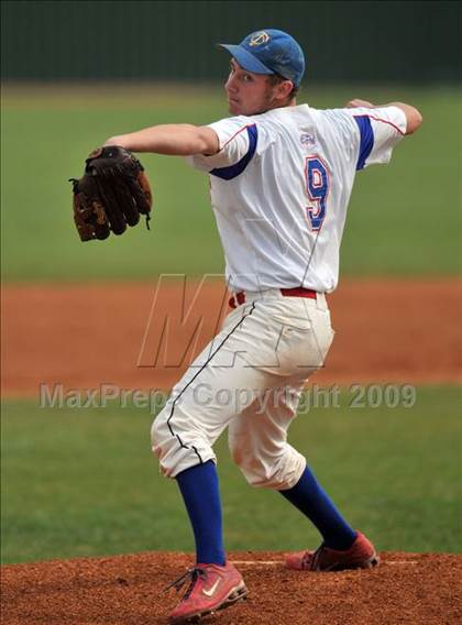 Thumbnail 2 in Denton vs Trinity Christian (Carrollton Diamond Classic) photogallery.