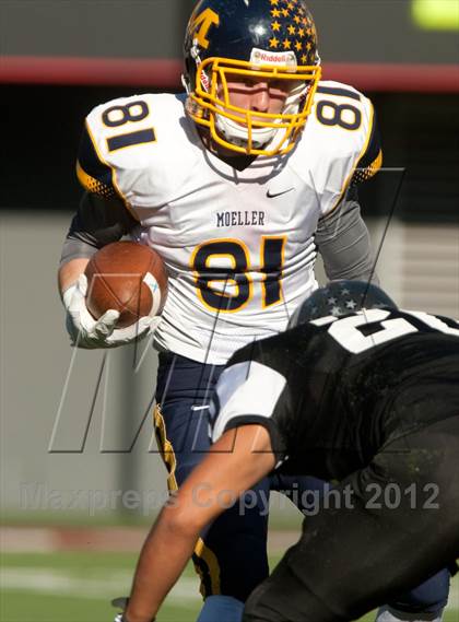 Thumbnail 2 in Archbishop Moeller vs Lakota East (OHSAA Playoffs) photogallery.