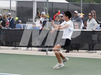 Thumbnail 2 in Reagan [Ronald] vs West Brook (UIL 6A Boys Singles State Quarterfinal) photogallery.