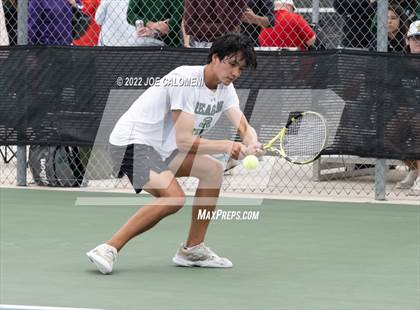 Thumbnail 1 in Reagan [Ronald] vs West Brook (UIL 6A Boys Singles State Quarterfinal) photogallery.