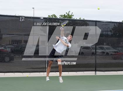 Thumbnail 2 in Reagan [Ronald] vs West Brook (UIL 6A Boys Singles State Quarterfinal) photogallery.