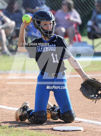 Thumbnail 3 in Parkwood @ Foard (NCHSAA 3A Playoffs 2nd Round) photogallery.