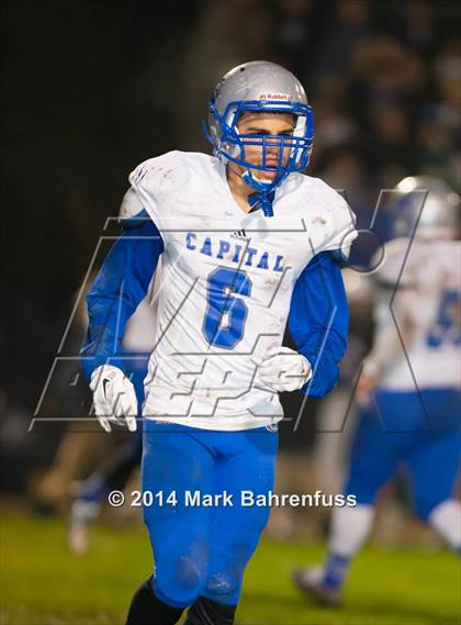 Thumbnail 1 in Capital Christian @ Central Catholic (CIF NorCal Regional D4 Final) photogallery.