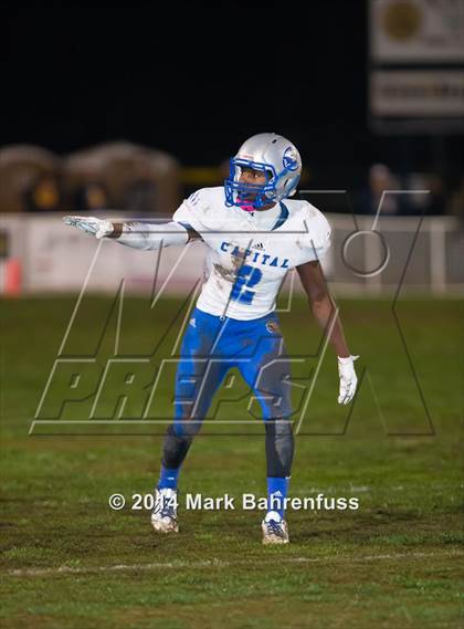 Thumbnail 2 in Capital Christian @ Central Catholic (CIF NorCal Regional D4 Final) photogallery.