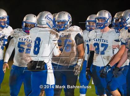 Thumbnail 2 in Capital Christian @ Central Catholic (CIF NorCal Regional D4 Final) photogallery.