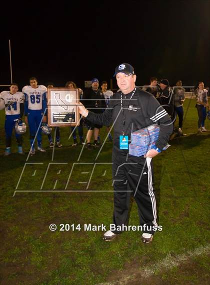 Thumbnail 2 in Capital Christian @ Central Catholic (CIF NorCal Regional D4 Final) photogallery.