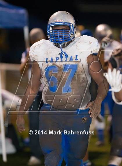 Thumbnail 1 in Capital Christian @ Central Catholic (CIF NorCal Regional D4 Final) photogallery.