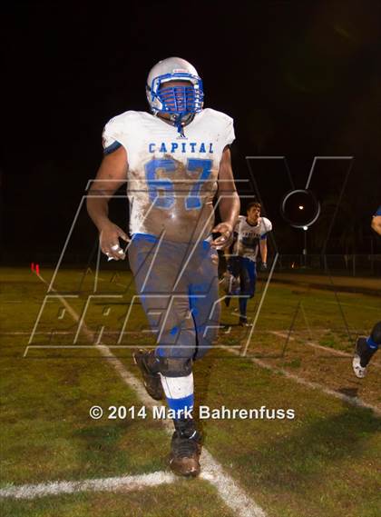 Thumbnail 1 in Capital Christian @ Central Catholic (CIF NorCal Regional D4 Final) photogallery.