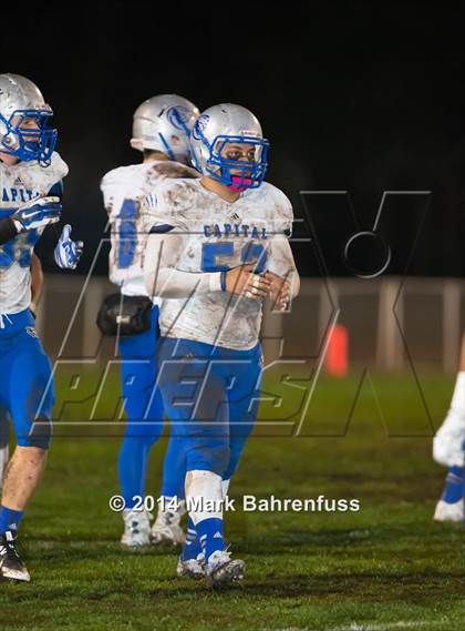 Thumbnail 2 in Capital Christian @ Central Catholic (CIF NorCal Regional D4 Final) photogallery.