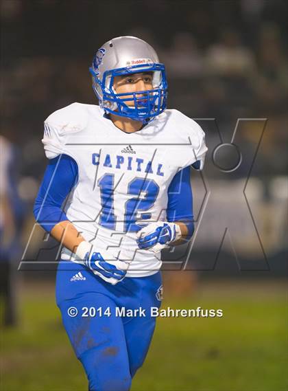 Thumbnail 2 in Capital Christian @ Central Catholic (CIF NorCal Regional D4 Final) photogallery.