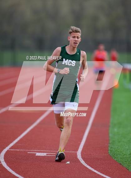 Thumbnail 1 in Danville, Meadowbrook Christian @ Midd-West (boys events) photogallery.