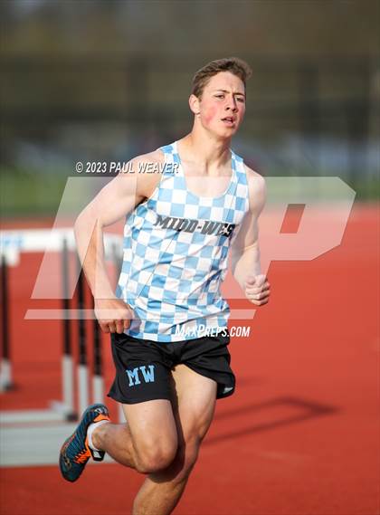 Thumbnail 2 in Danville, Meadowbrook Christian @ Midd-West (boys events) photogallery.