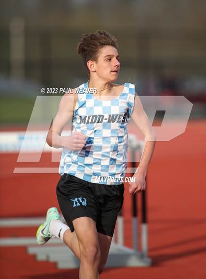 Thumbnail 1 in Danville, Meadowbrook Christian @ Midd-West (boys events) photogallery.