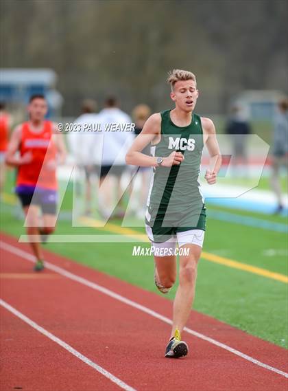 Thumbnail 2 in Danville, Meadowbrook Christian @ Midd-West (boys events) photogallery.