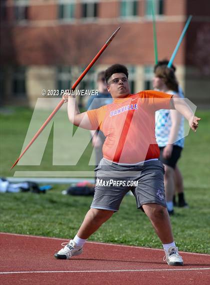 Thumbnail 2 in Danville, Meadowbrook Christian @ Midd-West (boys events) photogallery.