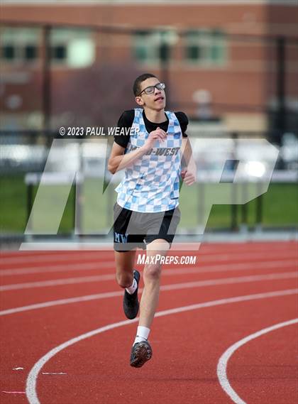 Thumbnail 2 in Danville, Meadowbrook Christian @ Midd-West (boys events) photogallery.