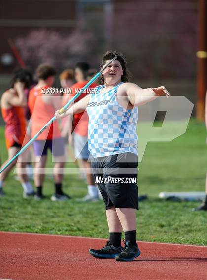 Thumbnail 2 in Danville, Meadowbrook Christian @ Midd-West (boys events) photogallery.