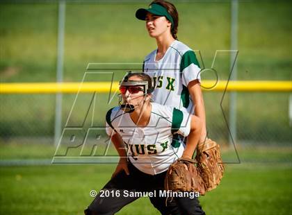 Thumbnail 3 in Lincoln Southeast vs. Pius X (Lincoln Public Schools Softball Classic) photogallery.