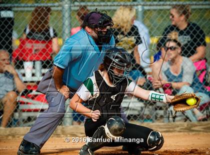 Thumbnail 2 in Lincoln Southeast vs. Pius X (Lincoln Public Schools Softball Classic) photogallery.