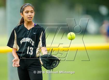 Thumbnail 3 in Lincoln Southeast vs. Pius X (Lincoln Public Schools Softball Classic) photogallery.