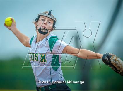 Thumbnail 1 in Lincoln Southeast vs. Pius X (Lincoln Public Schools Softball Classic) photogallery.