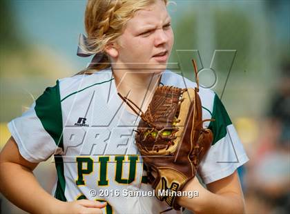 Thumbnail 1 in Lincoln Southeast vs. Pius X (Lincoln Public Schools Softball Classic) photogallery.