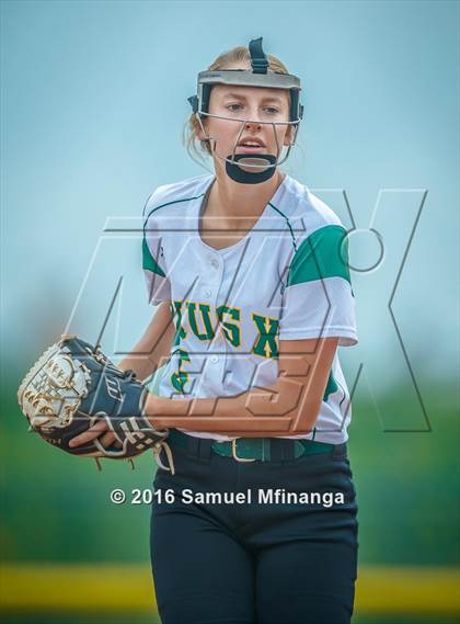 Thumbnail 3 in Lincoln Southeast vs. Pius X (Lincoln Public Schools Softball Classic) photogallery.