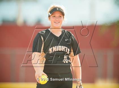 Thumbnail 1 in Lincoln Southeast vs. Pius X (Lincoln Public Schools Softball Classic) photogallery.