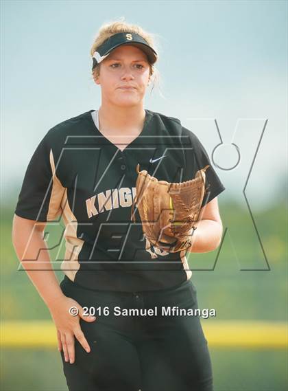 Thumbnail 3 in Lincoln Southeast vs. Pius X (Lincoln Public Schools Softball Classic) photogallery.