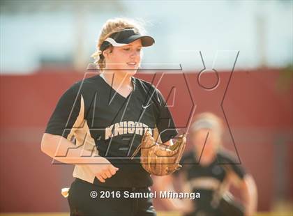 Thumbnail 2 in Lincoln Southeast vs. Pius X (Lincoln Public Schools Softball Classic) photogallery.