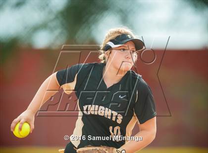 Thumbnail 1 in Lincoln Southeast vs. Pius X (Lincoln Public Schools Softball Classic) photogallery.