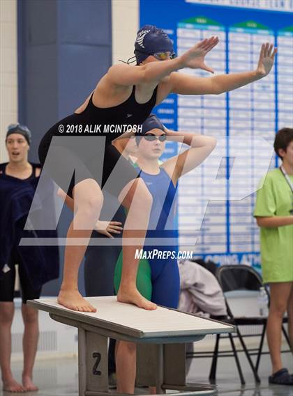 Thumbnail 3 in NCHSAA 4A State Swimming Championship (Finals) photogallery.