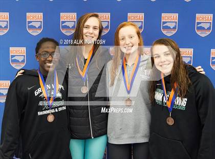 Thumbnail 3 in NCHSAA 4A State Swimming Championship (Finals) photogallery.