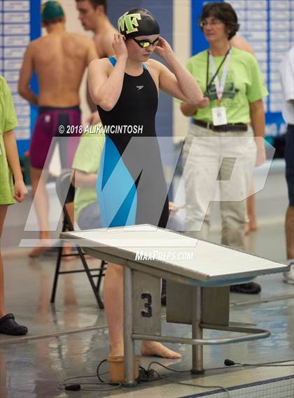 Thumbnail 3 in NCHSAA 4A State Swimming Championship (Finals) photogallery.