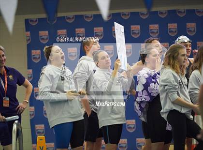 Thumbnail 3 in NCHSAA 4A State Swimming Championship (Finals) photogallery.
