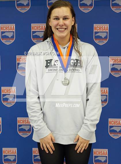 Thumbnail 3 in NCHSAA 4A State Swimming Championship (Finals) photogallery.