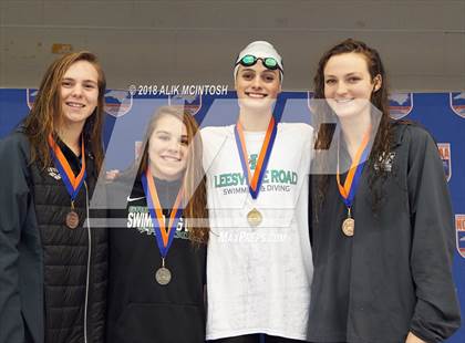 Thumbnail 3 in NCHSAA 4A State Swimming Championship (Finals) photogallery.